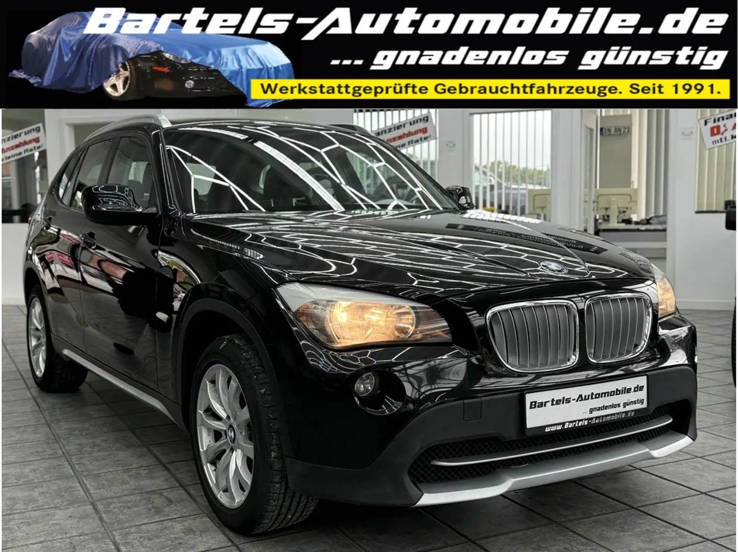 BMW X1 18i sDrive X Line, 2.Hd., Klima, PDC, HU neu! Schwarz - 1
