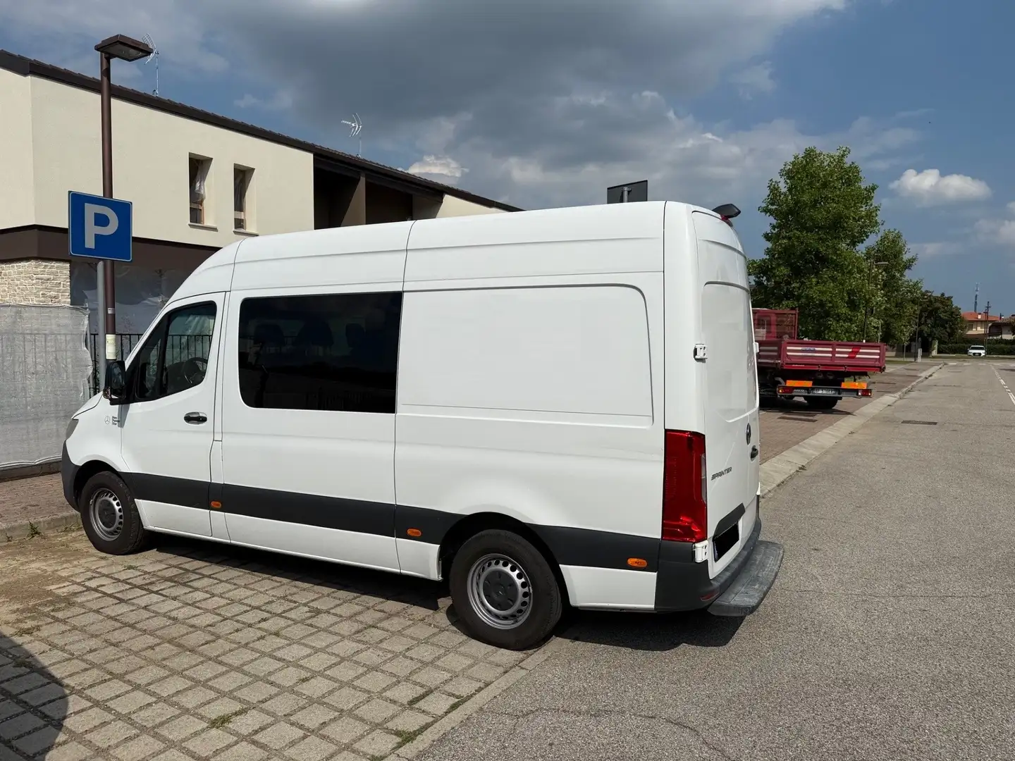 Mercedes-Benz Sprinter 317 cdi Mixto 37/35 Blanc - 2