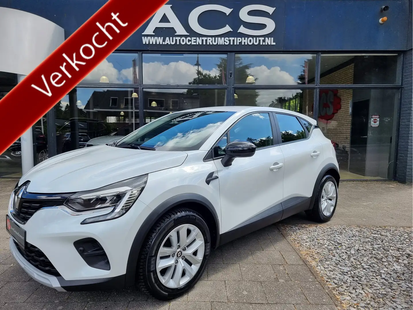 Renault Captur 1.6 E-Tech Hybrid Intens | 145pk | Automaat | Came Weiß - 1