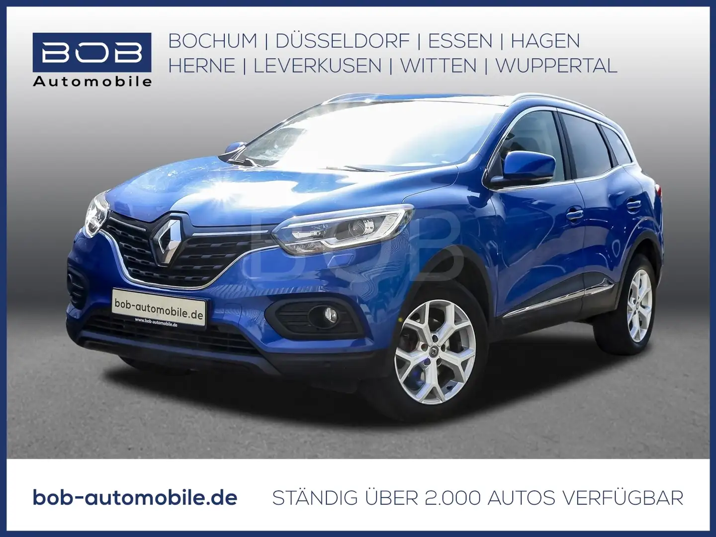 Renault Kadjar BUSINESS Edition TCe 140  NAVI SHZ PDC ALU Bleu - 1