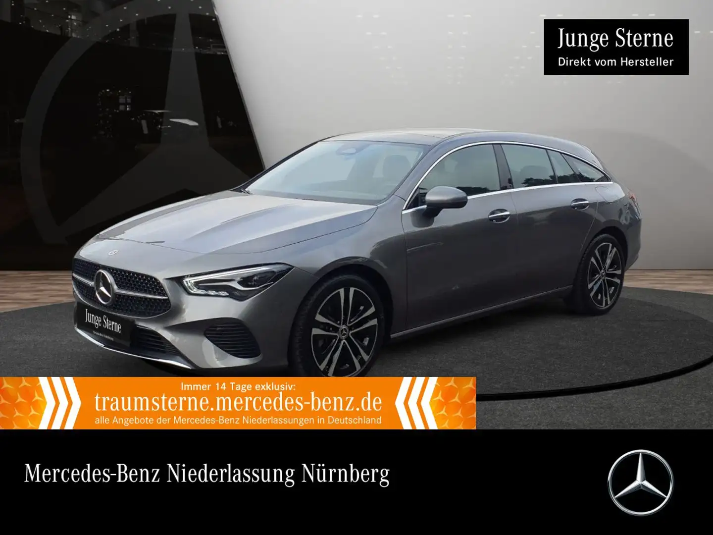 Mercedes-Benz CLA 180 PROGRESSIVE+PANO+AHK+LED+KAMERA+KEYLESS+7G Grau - 1