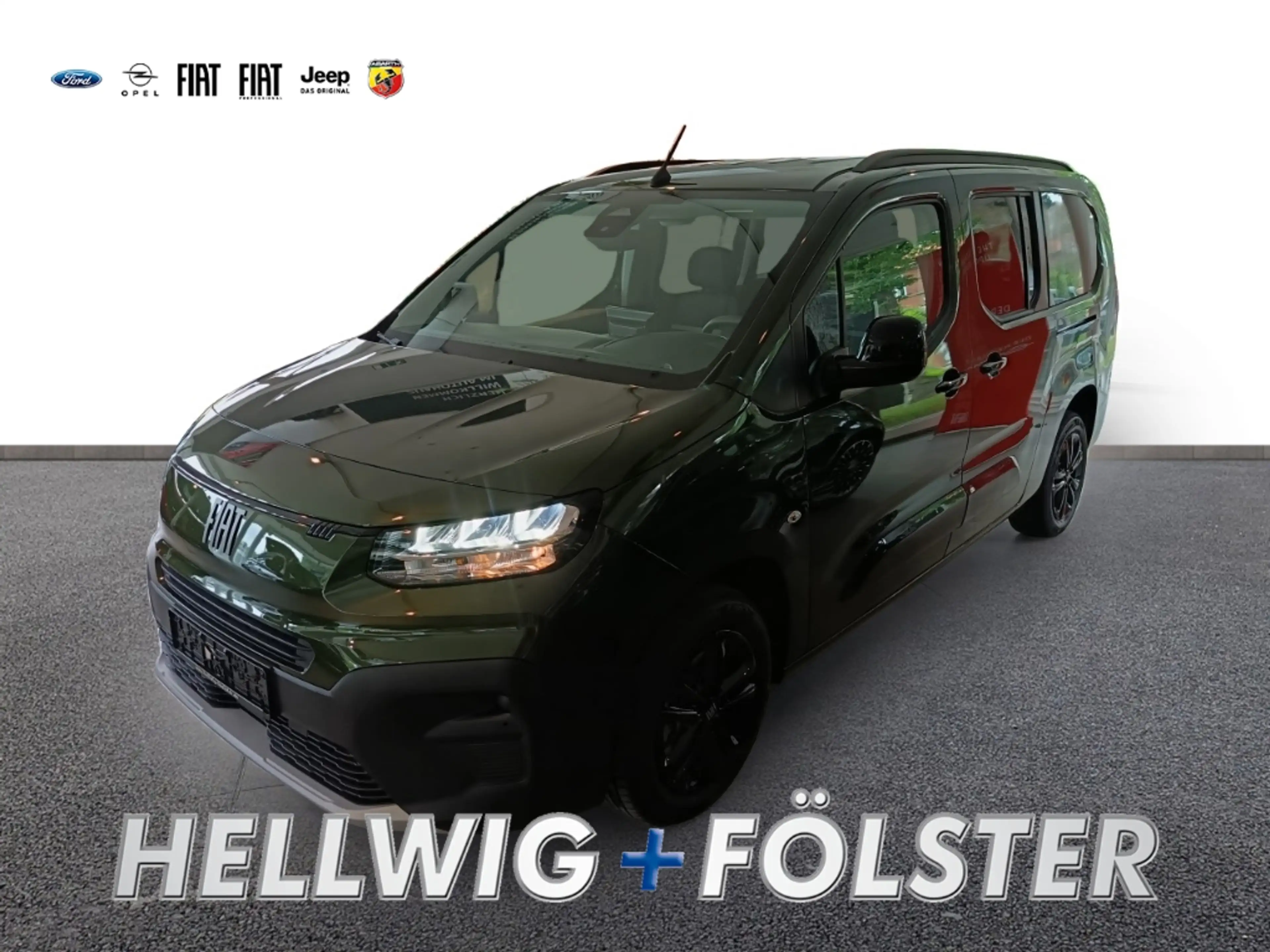 Fiat Qubo L ICON 7-Sitzer Tempomat LED Freisprech El. Parkbr