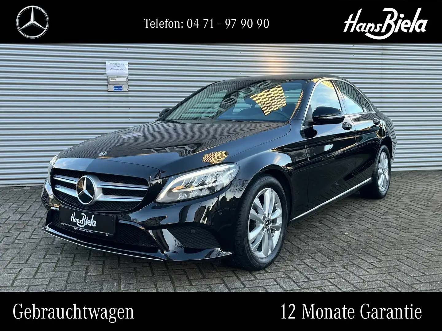Mercedes-Benz C 200 C 200 Avantgarde/SG/LED/Navi/Kam/TW/Spurp Shz./PTS Schwarz - 1