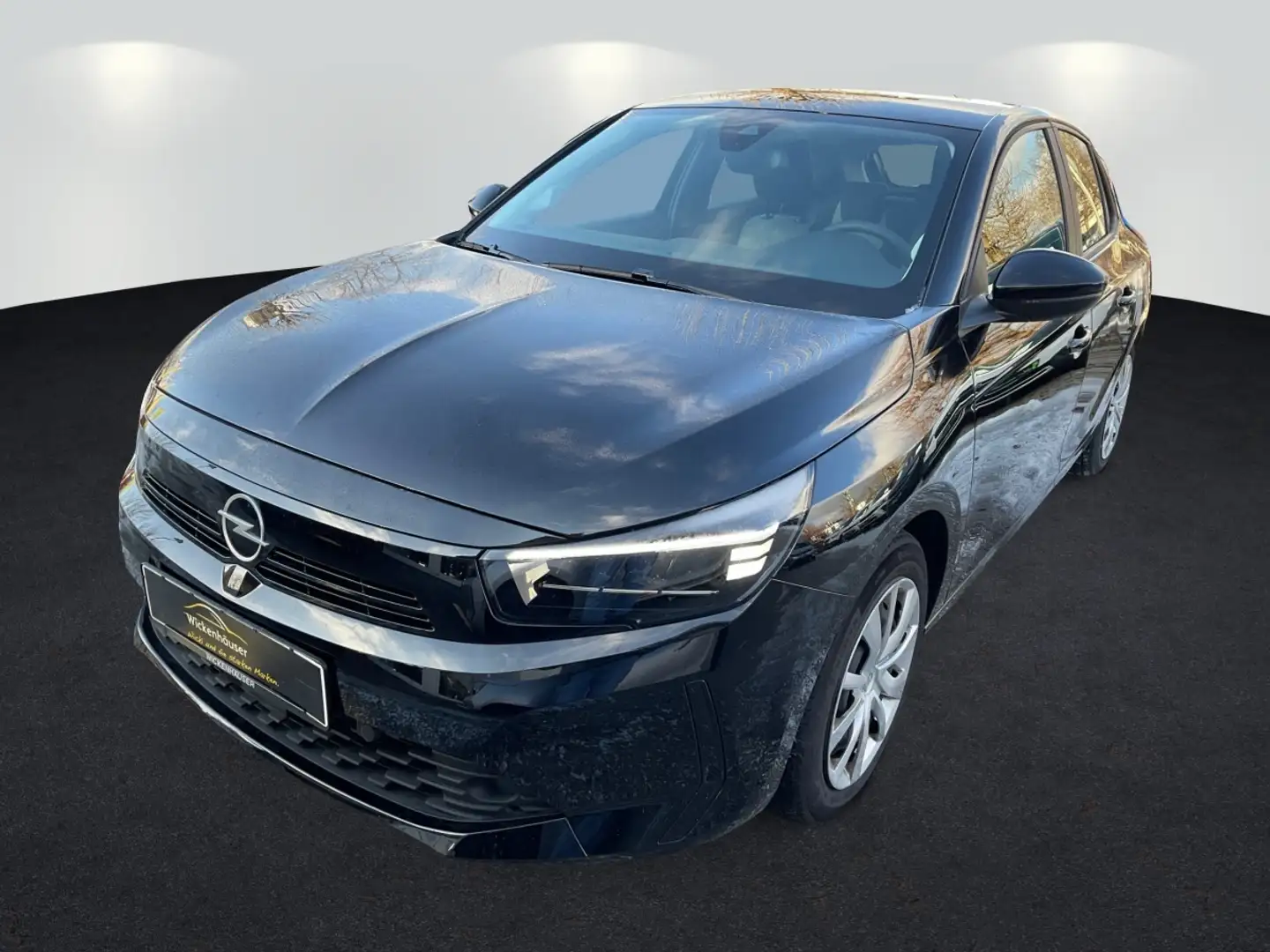 Opel Corsa F 1.2 Turbo SpurH SHZ PDC Klima Negro - 1