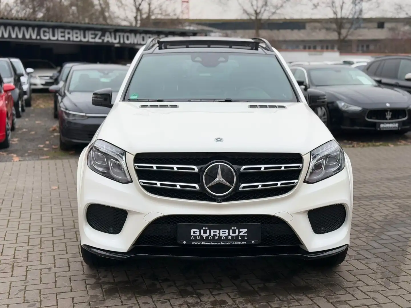 Mercedes-Benz GLS 500 4Matic AMG-LINE*Pano*360*Keyless*Deutsch Weiß - 2