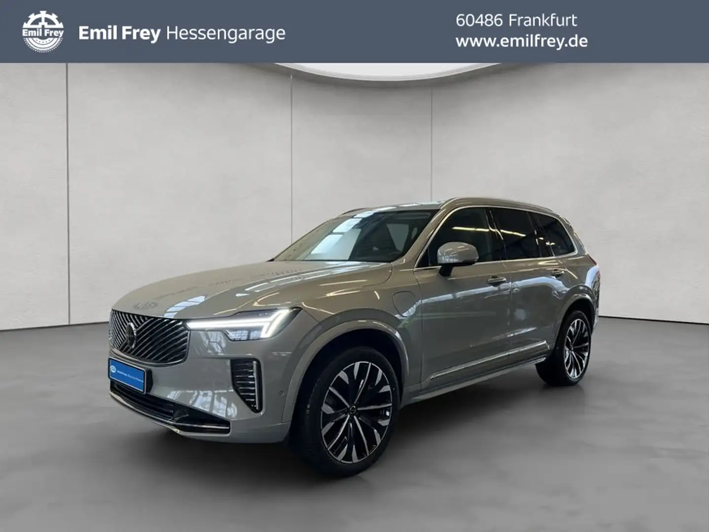 Volvo XC90 XC90 T8 AWD Plug-in Hybrid Plus-Bright Glasd 360° Grau - 1