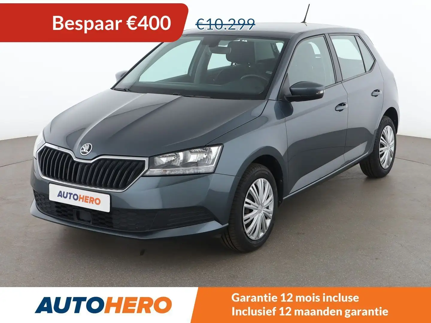 Skoda Fabia 1.0 MPI Ambition Grijs - 1