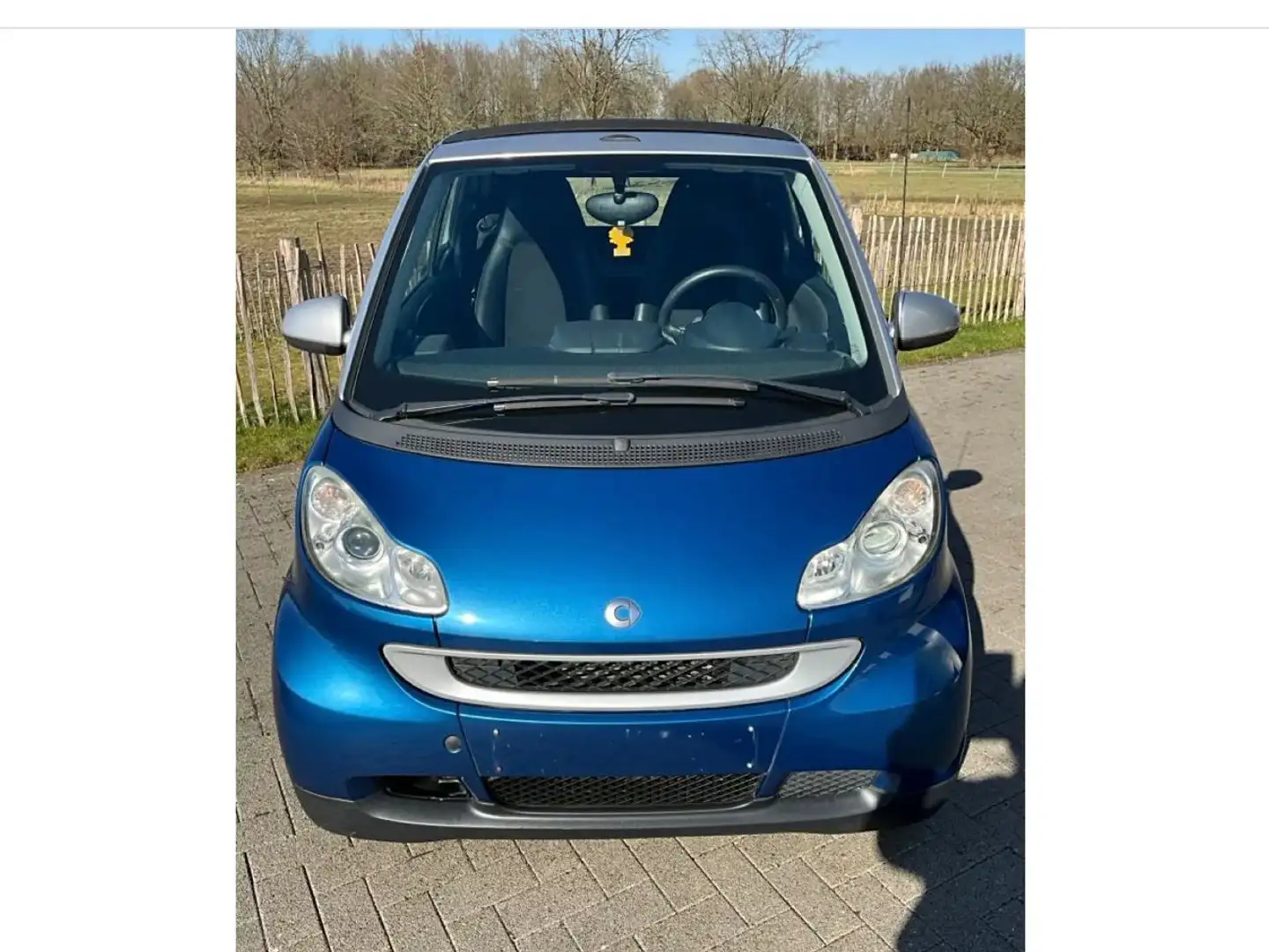 smart forTwo Smart Cabrio 1.0 71ch Bleu - 1