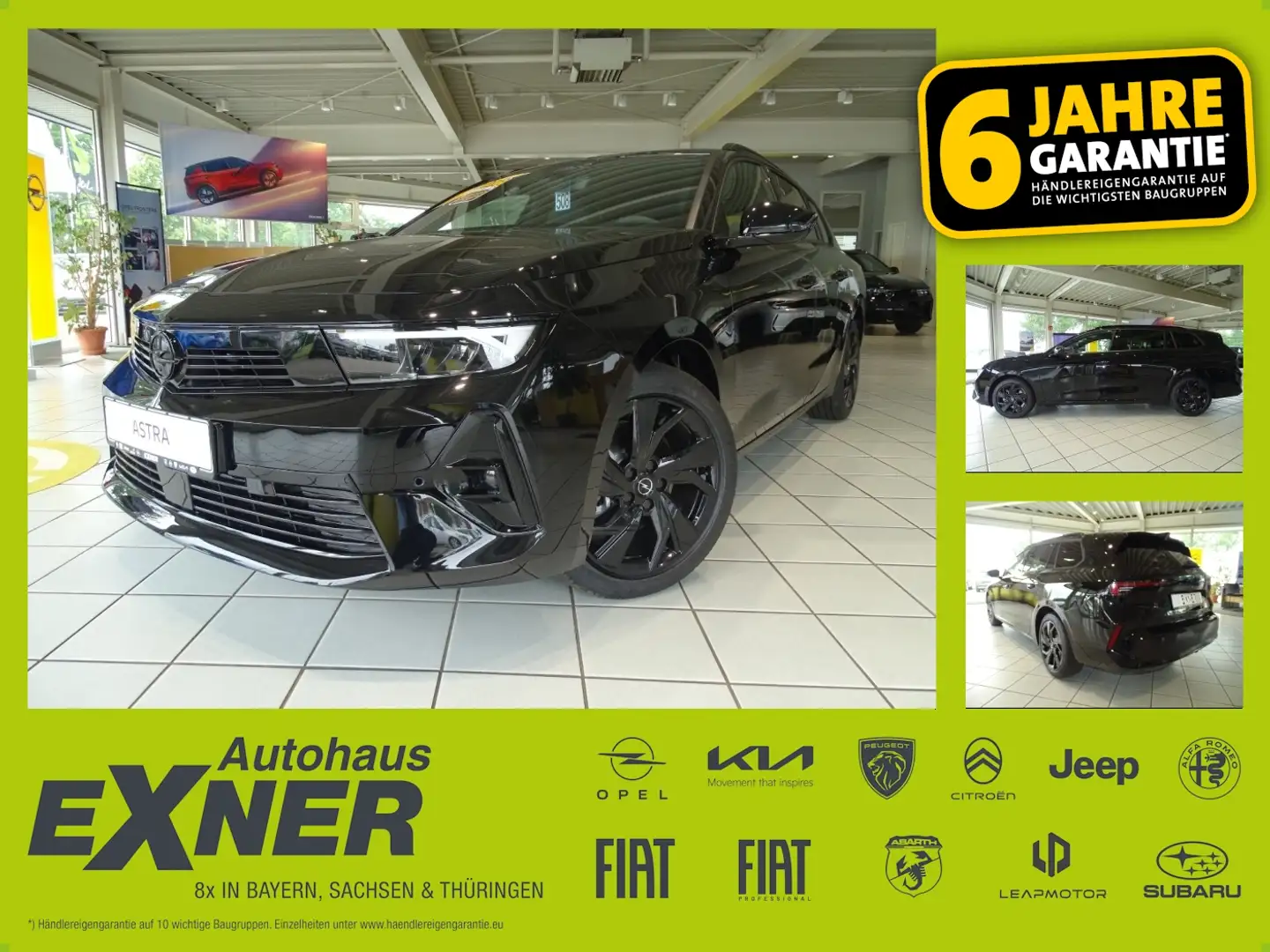 Opel Astra ST GS 130 PS Klimaaut., Rückfahrk., Nero - 1