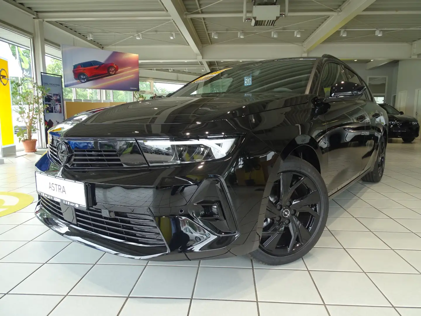 Opel Astra ST GS 130 PS Klimaaut., Rückfahrk., Nero - 2