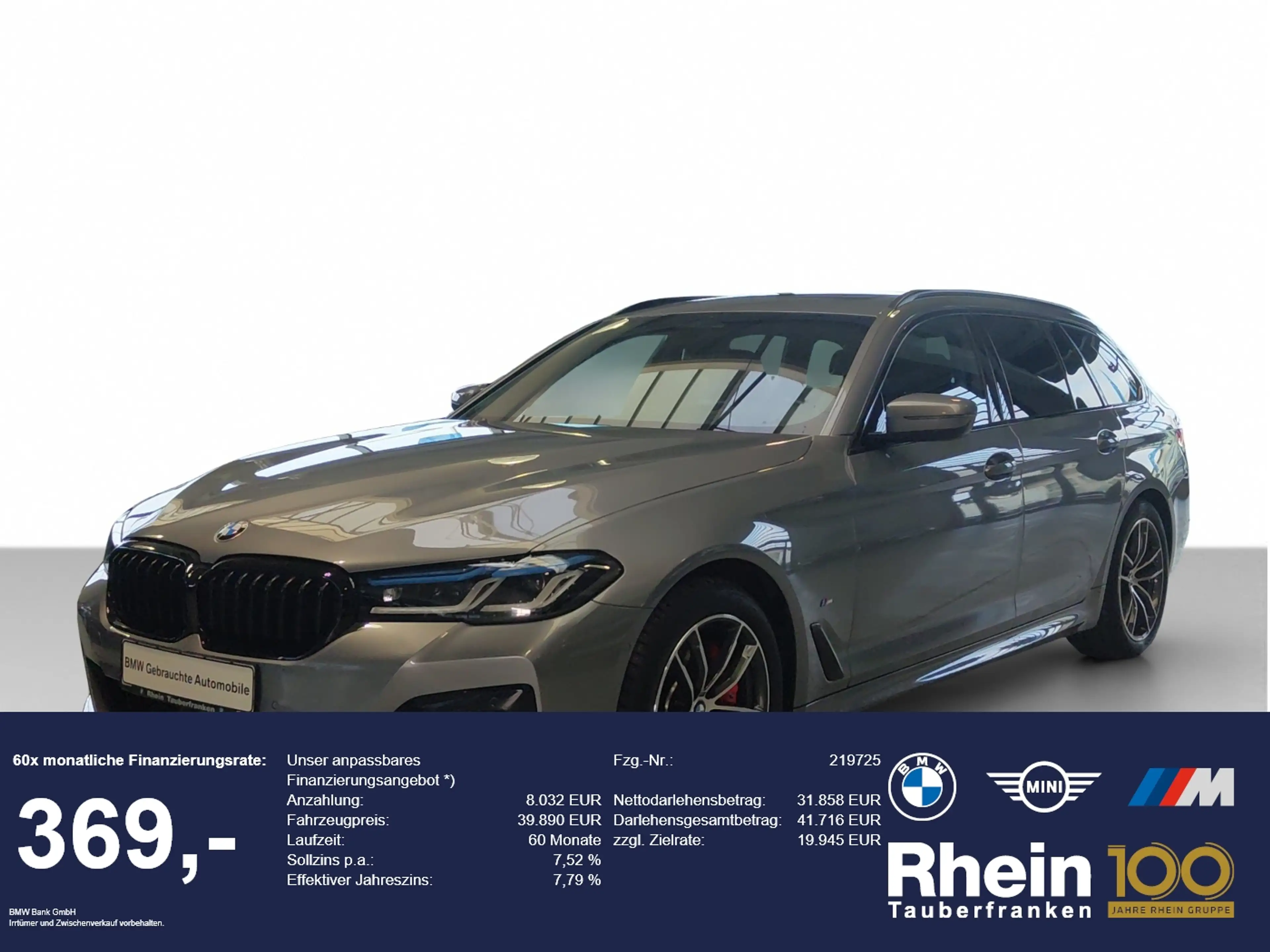 BMW 530 i xDr M Sport PRO AHK/LASER/PANO/ACC/HUD/4xAC