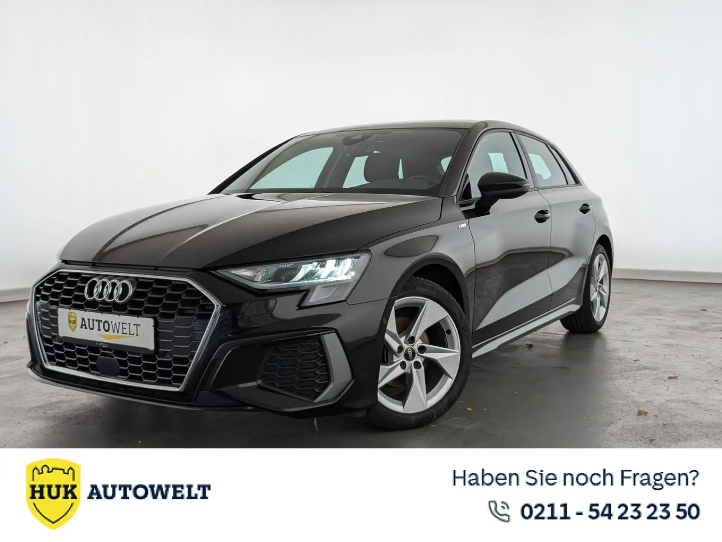 Audi A3 A3 30 2.0 TDI Sportback S line LED+NAVI+RFK+SHZ+ Schwarz - 1