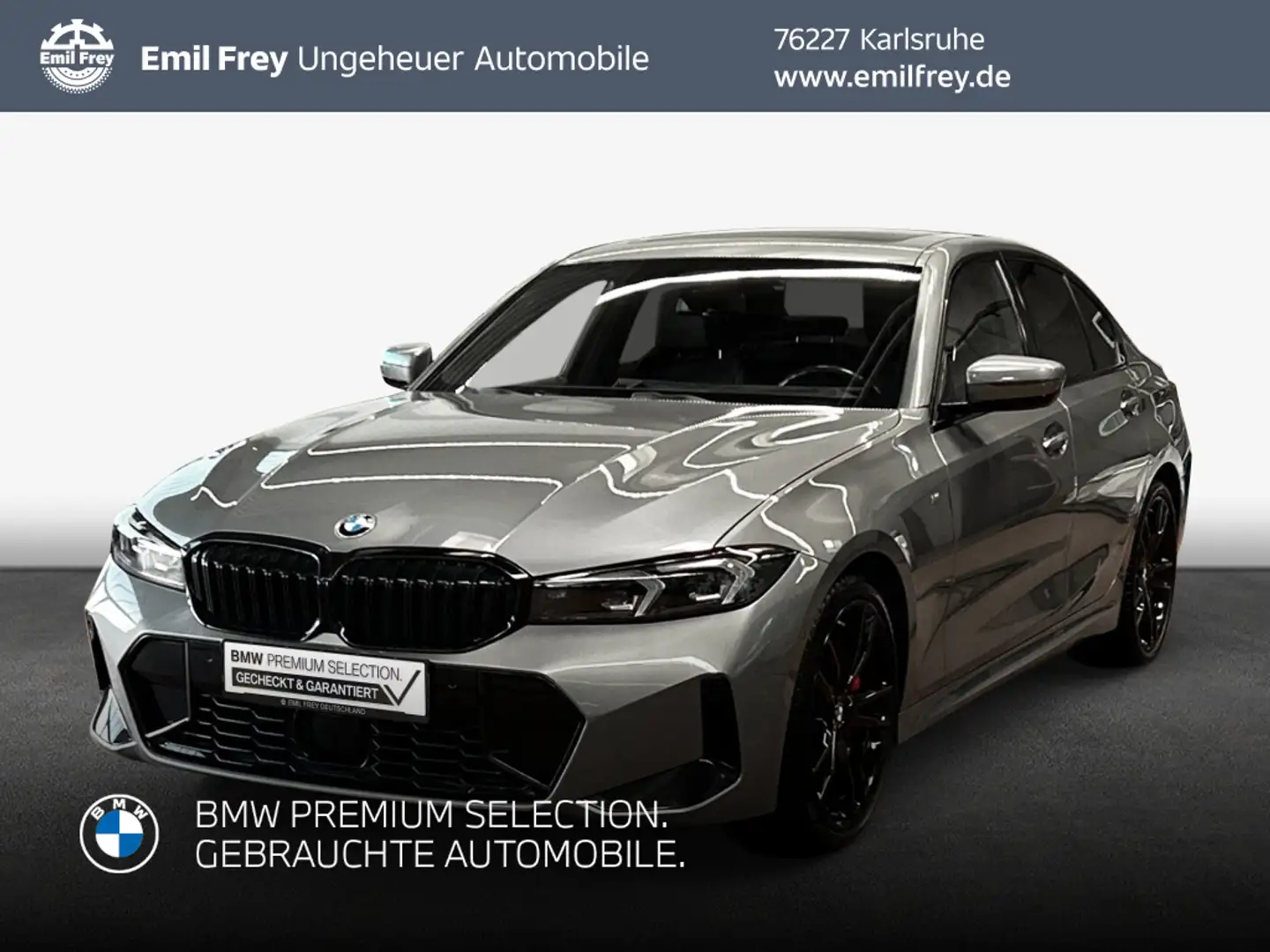 BMW 330 i xDrive Aut. Sportpaket LED Harman Kardon AHK Grau - 1