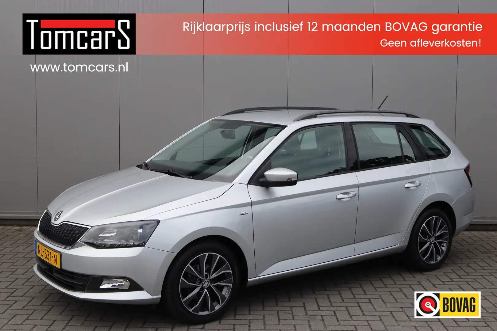 Skoda Fabia Combi 1.2 TSI 90PK Drive Navigatie/Trekhaak/Cruise Grijs - 1