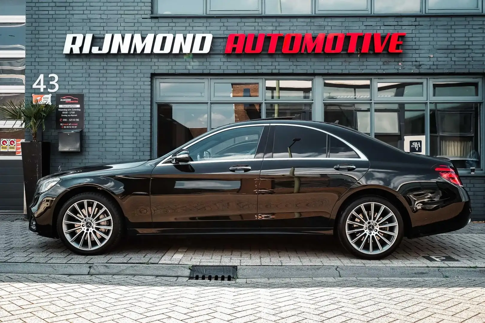 Mercedes-Benz S 350 350d Premium |1e Eigenaar| AMG-Line|Dealer onderho Zwart - 2