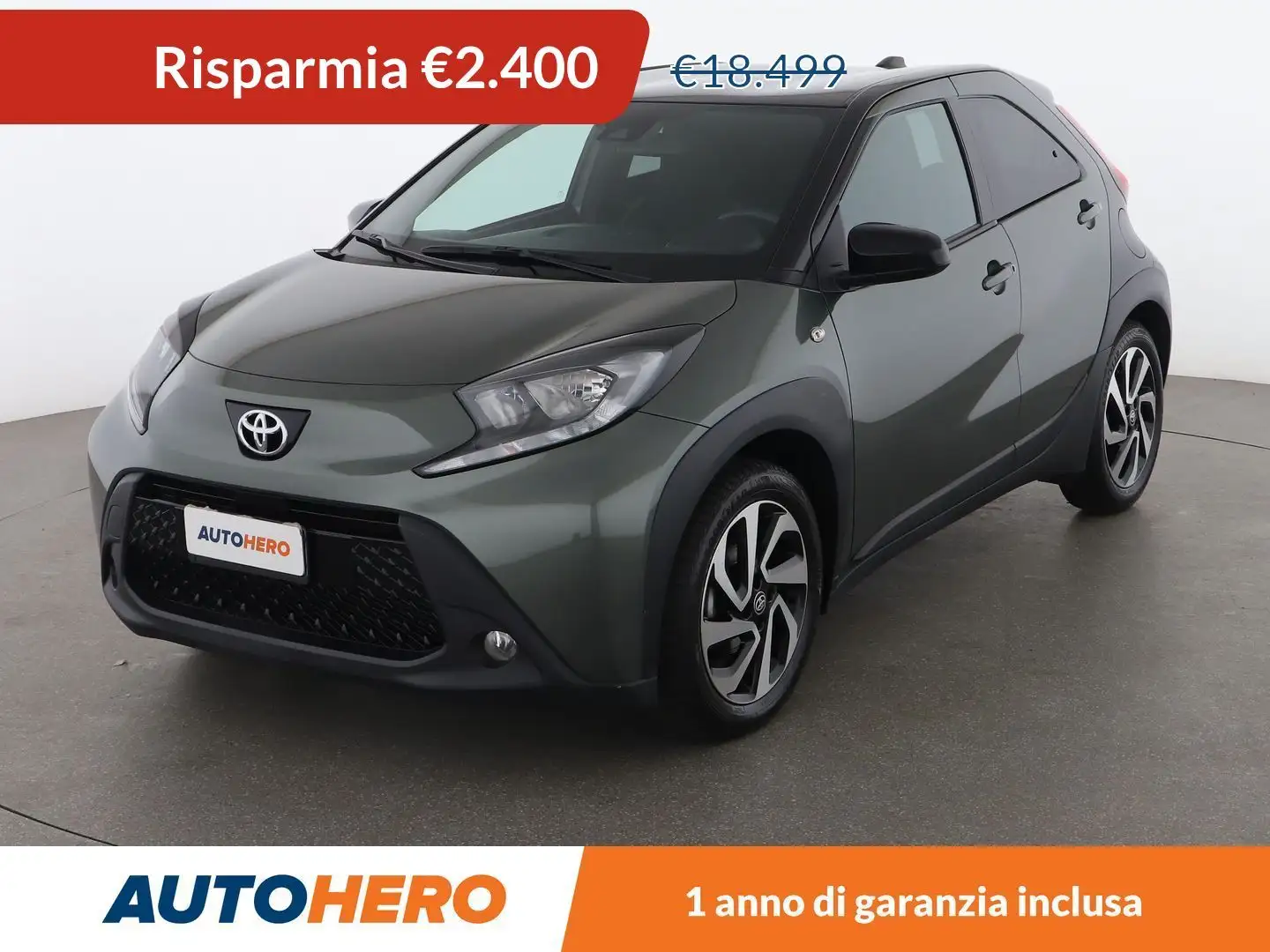 Toyota Aygo X 1.0 Trend Air S-CVT 72 CV Verde - 1