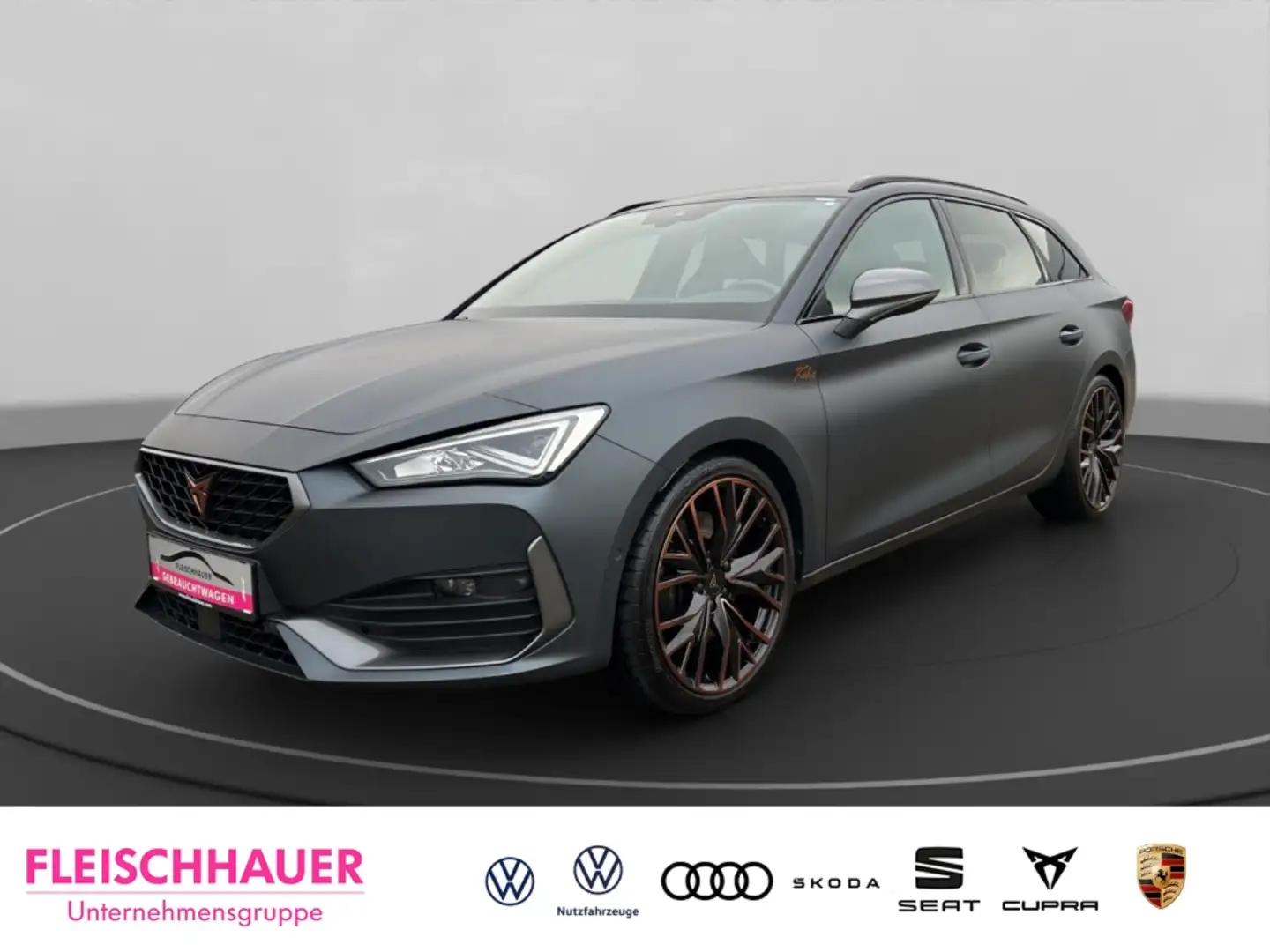 CUPRA Leon Sportstourer VZ 4Drive DSG+NAVI+DAB+ACC+SHZ Grau - 1