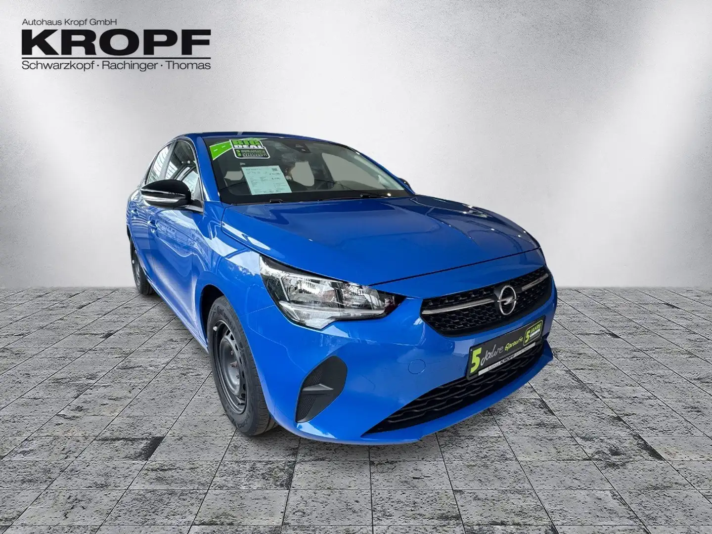 Opel Corsa F 1.2 Edition Tempomat+LM+SpurH Blauw - 2