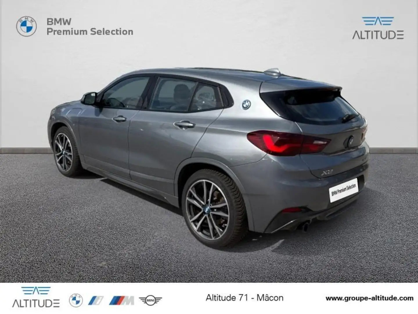 BMW X2 xDrive25eA 220ch M Sport Euro6d-T 6cv Gris - 2