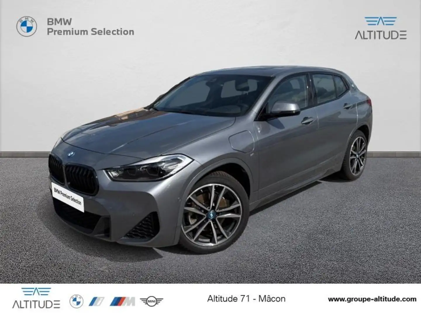 BMW X2 xDrive25eA 220ch M Sport Euro6d-T 6cv Gris - 1