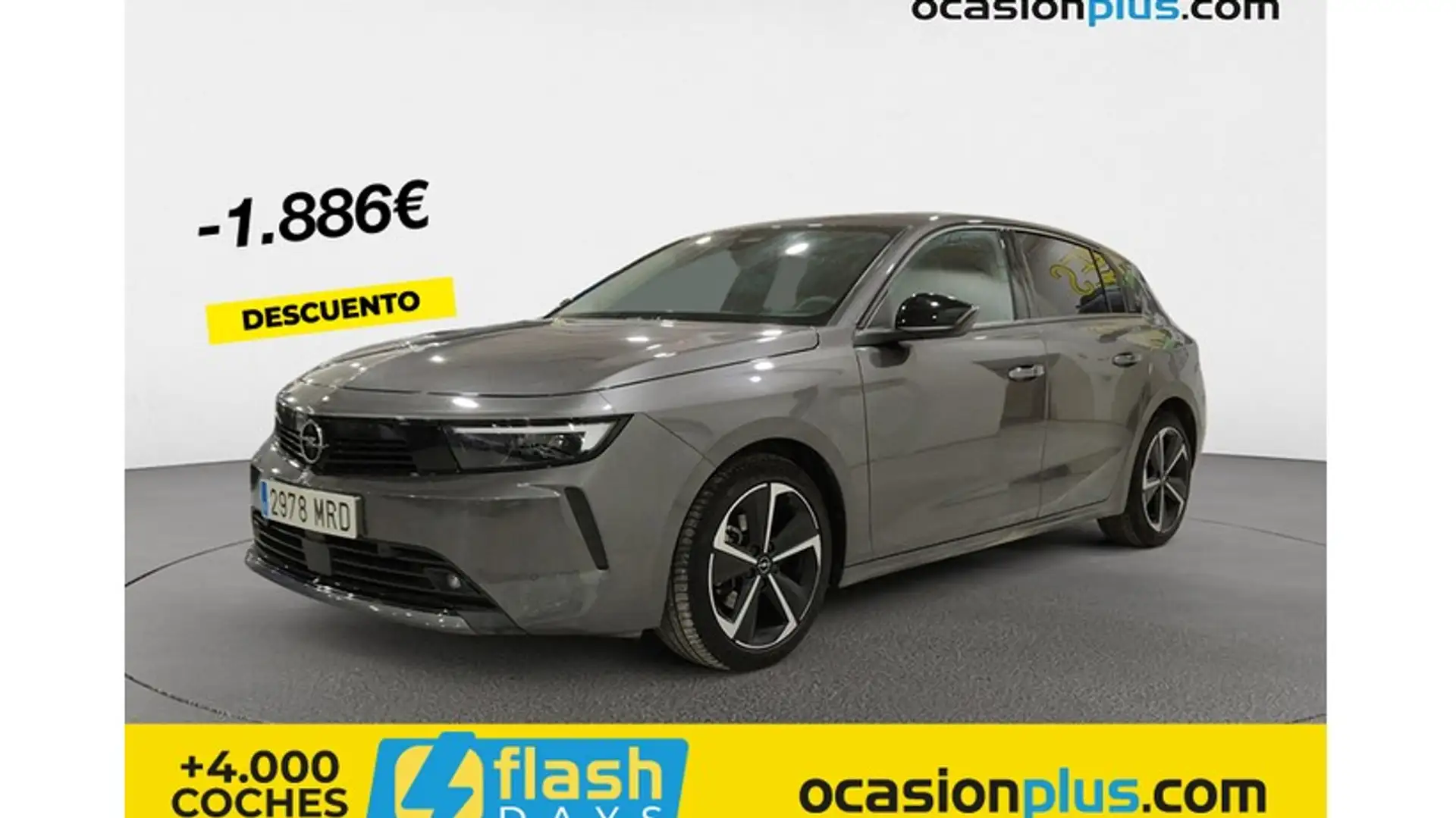 Opel Astra 1.2T XHL S/S Edition 110 Gris - 1