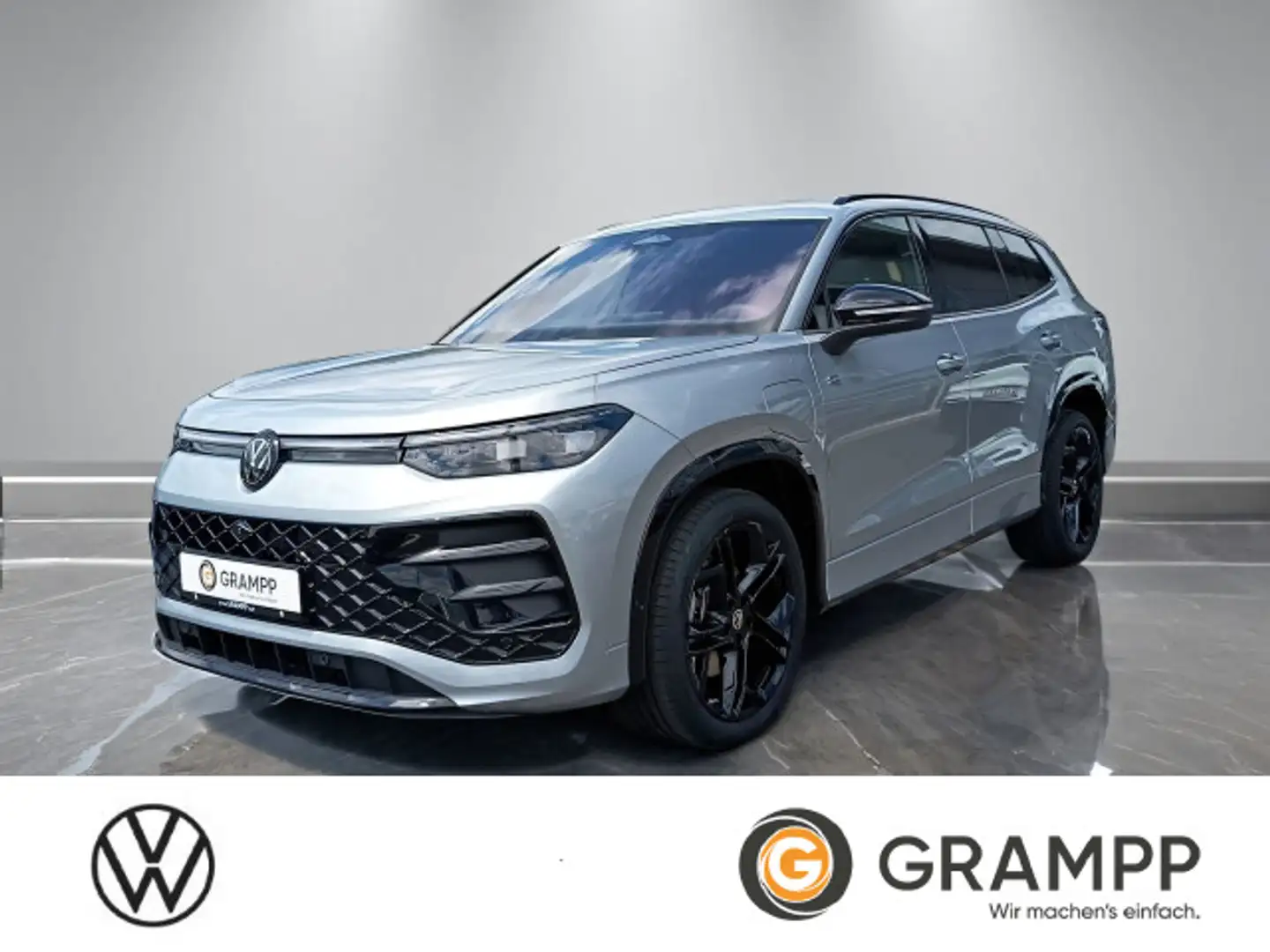 Volkswagen Tayron R-Line 1,5 l eHybrid OPF AHK+PANO+KAMERA+ Silber - 1