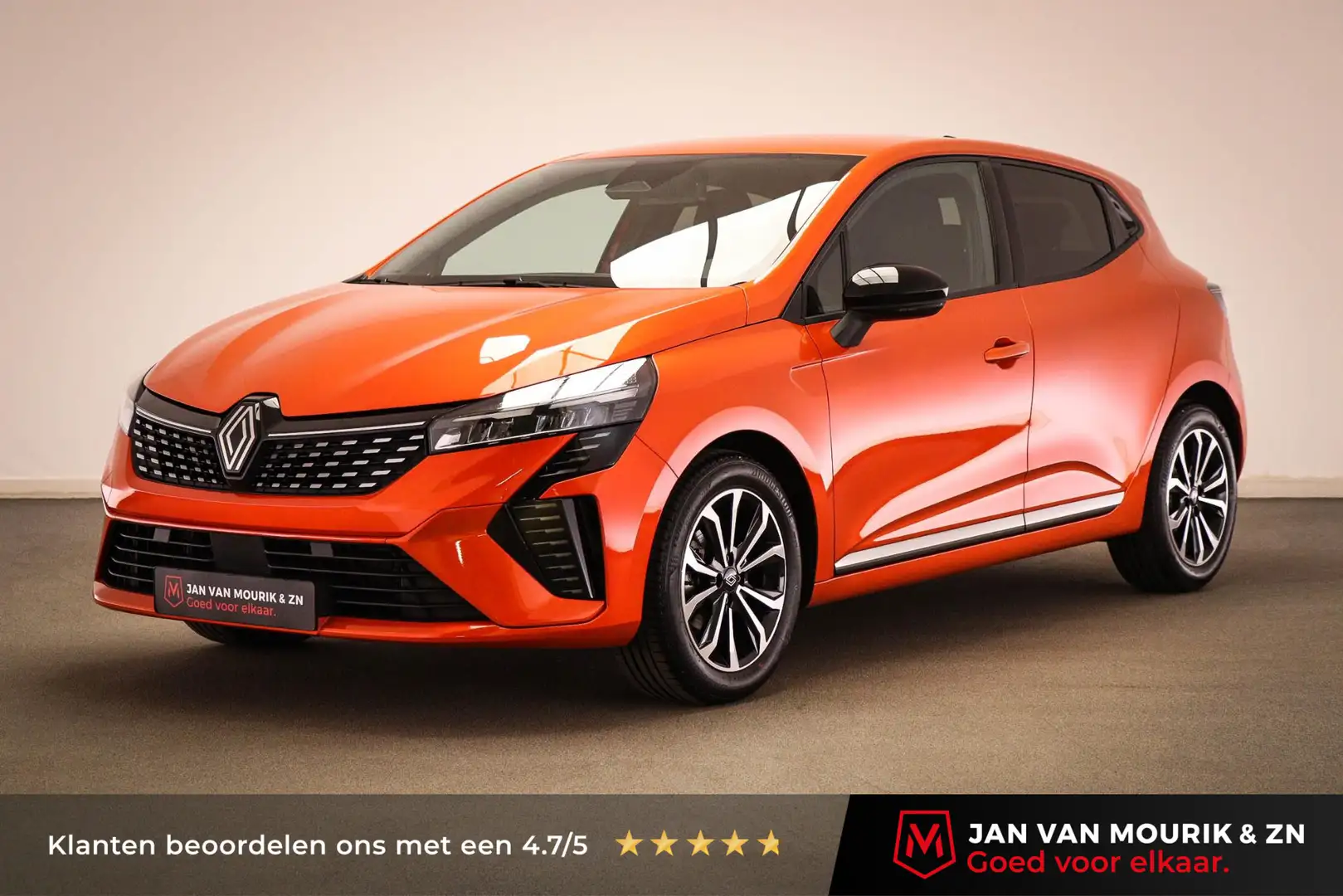 Renault Clio 1.0 TCe 90 GPF techno | WINTER / NAVIGATIE- PACK | Oranje - 1