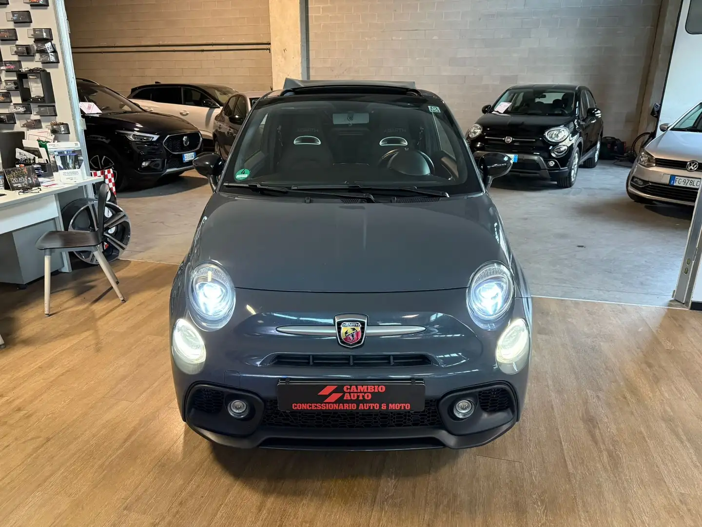 Abarth 595C PREZZO REALE! t-jet 145cv my18 Gris - 2
