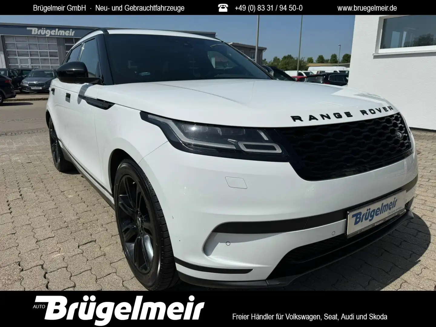 Land Rover Range Rover Velar Range Rover Velar 3.0 d+AHK+LEDER+BLACK-PAKET Weiß - 1