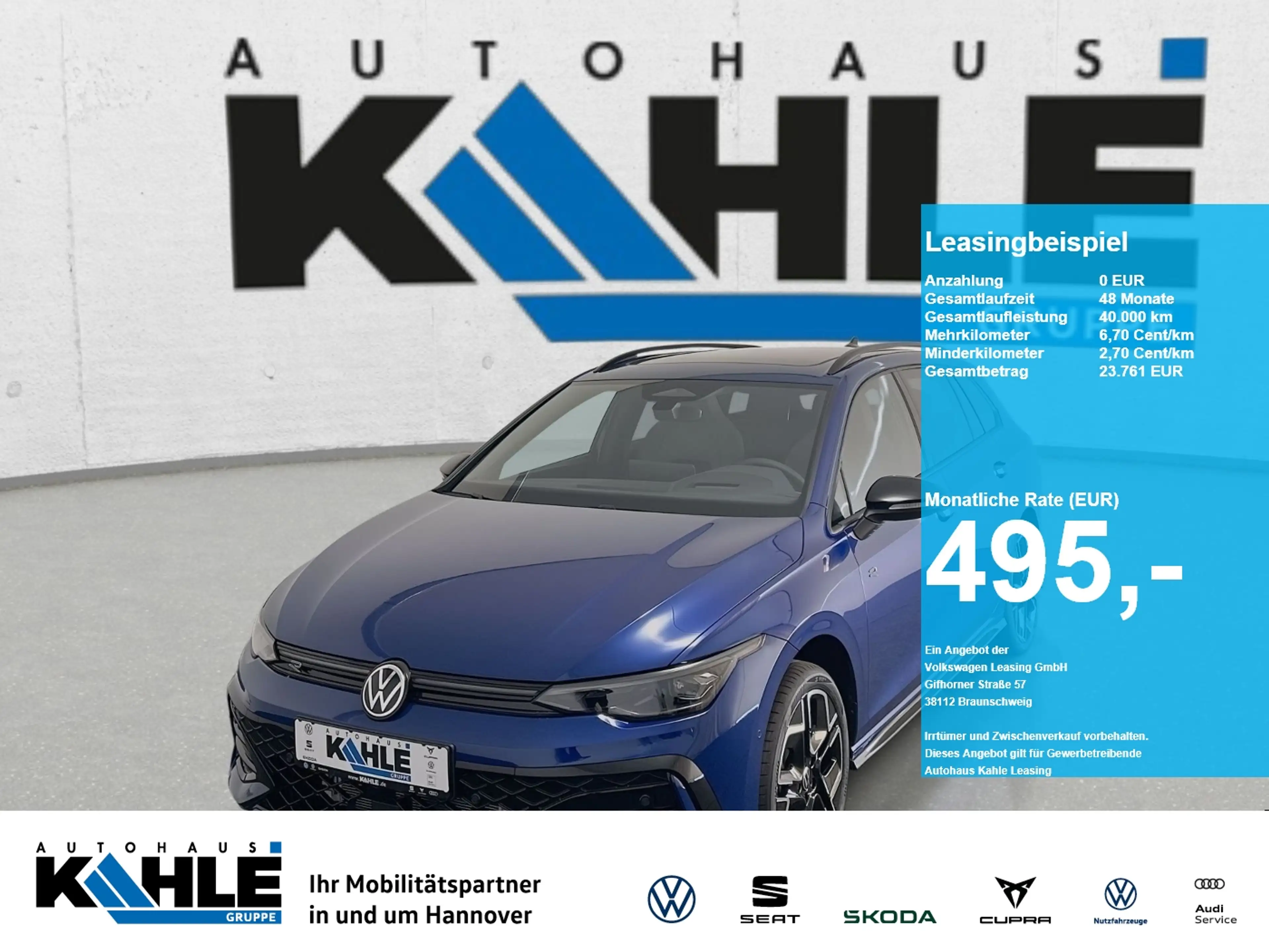 Volkswagen Golf Variant R-Line 2.0 l TDI DSG CarPlay Pano