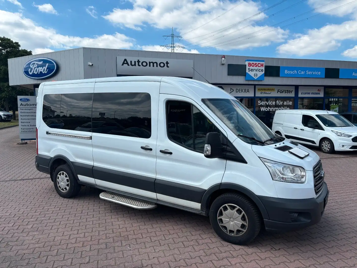 Ford Transit Kombi 350 L3 Trend*Temp*Klima* Blanco - 1