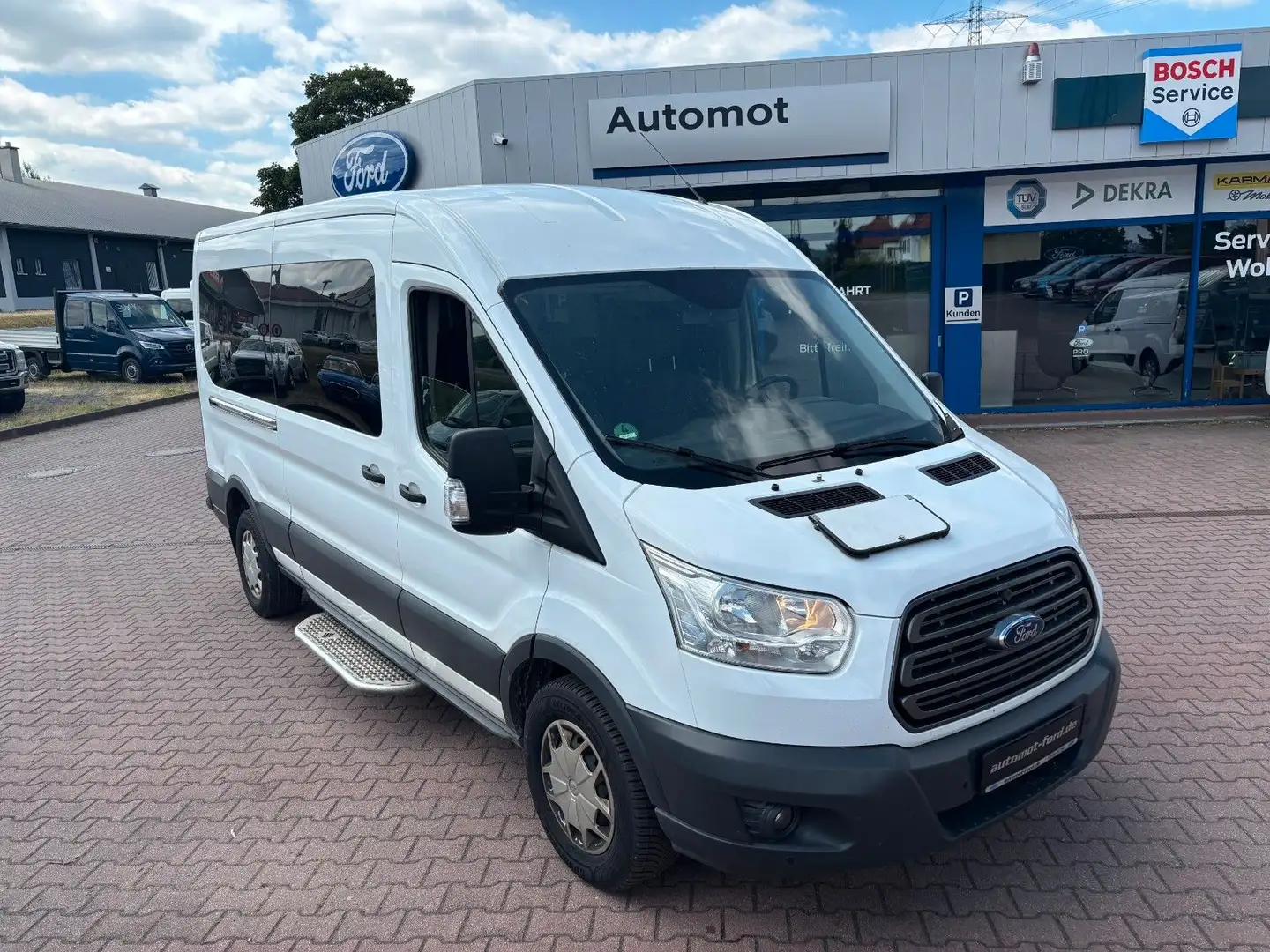Ford Transit Kombi 350 L3 Trend*Temp*Klima* Blanco - 2
