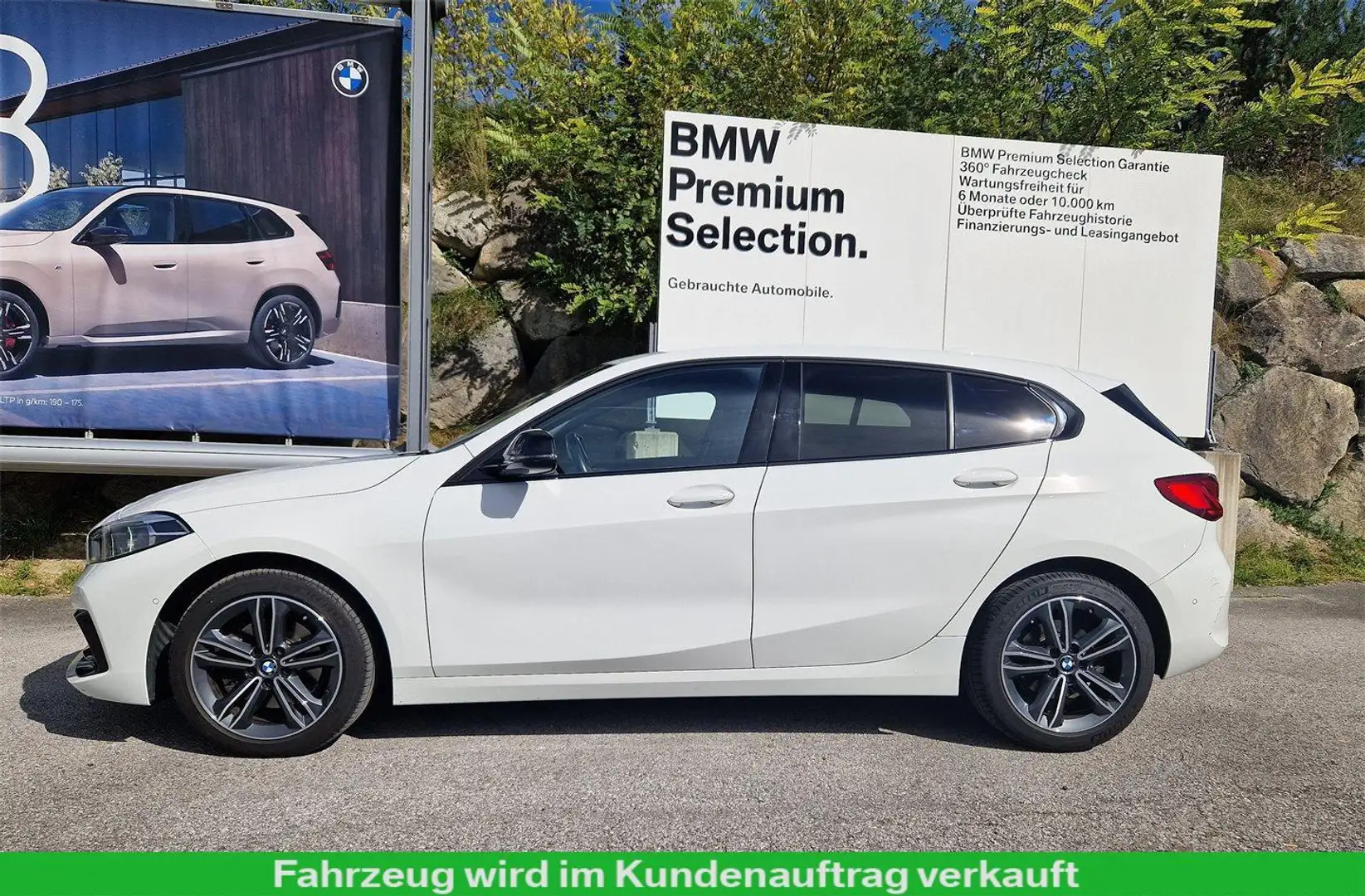 BMW 118 d sDrive Blanc - 2