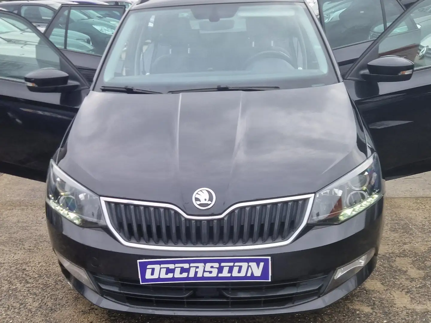 Skoda Fabia Fabia SW 1.2 Euro 6b🍉🍊13M de garantie 🍉🍎 Zwart - 1
