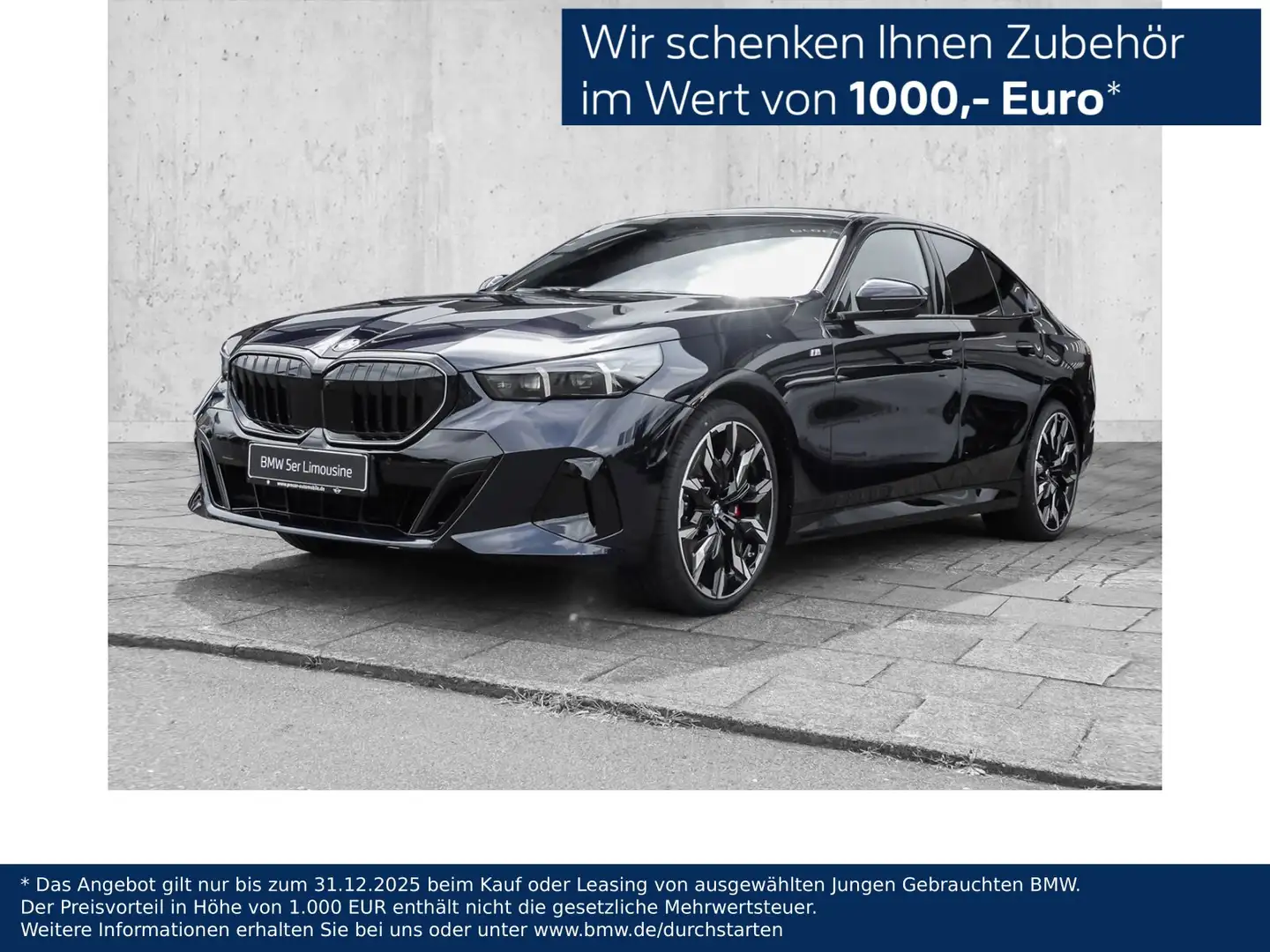 BMW 520 d xDrive Limousine * M-Sportpaket * Panorama Glasd Noir - 1