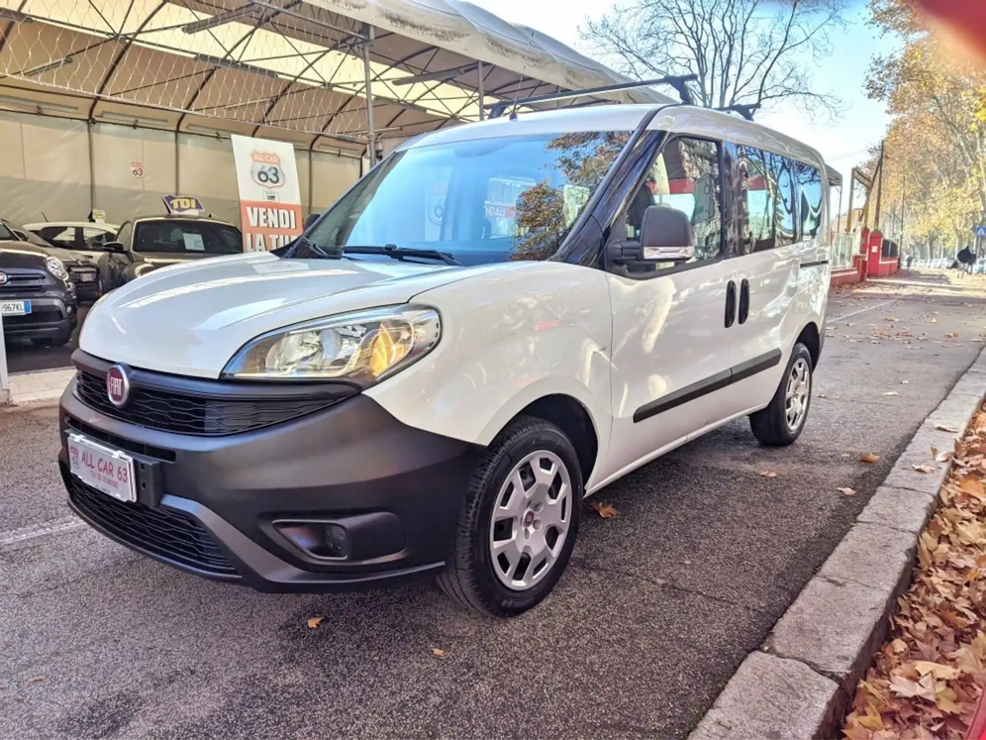 Fiat Doblo Doblò 1.4 Natural Power BOMBOLE VALIDE 12/2027 Bianco - 1