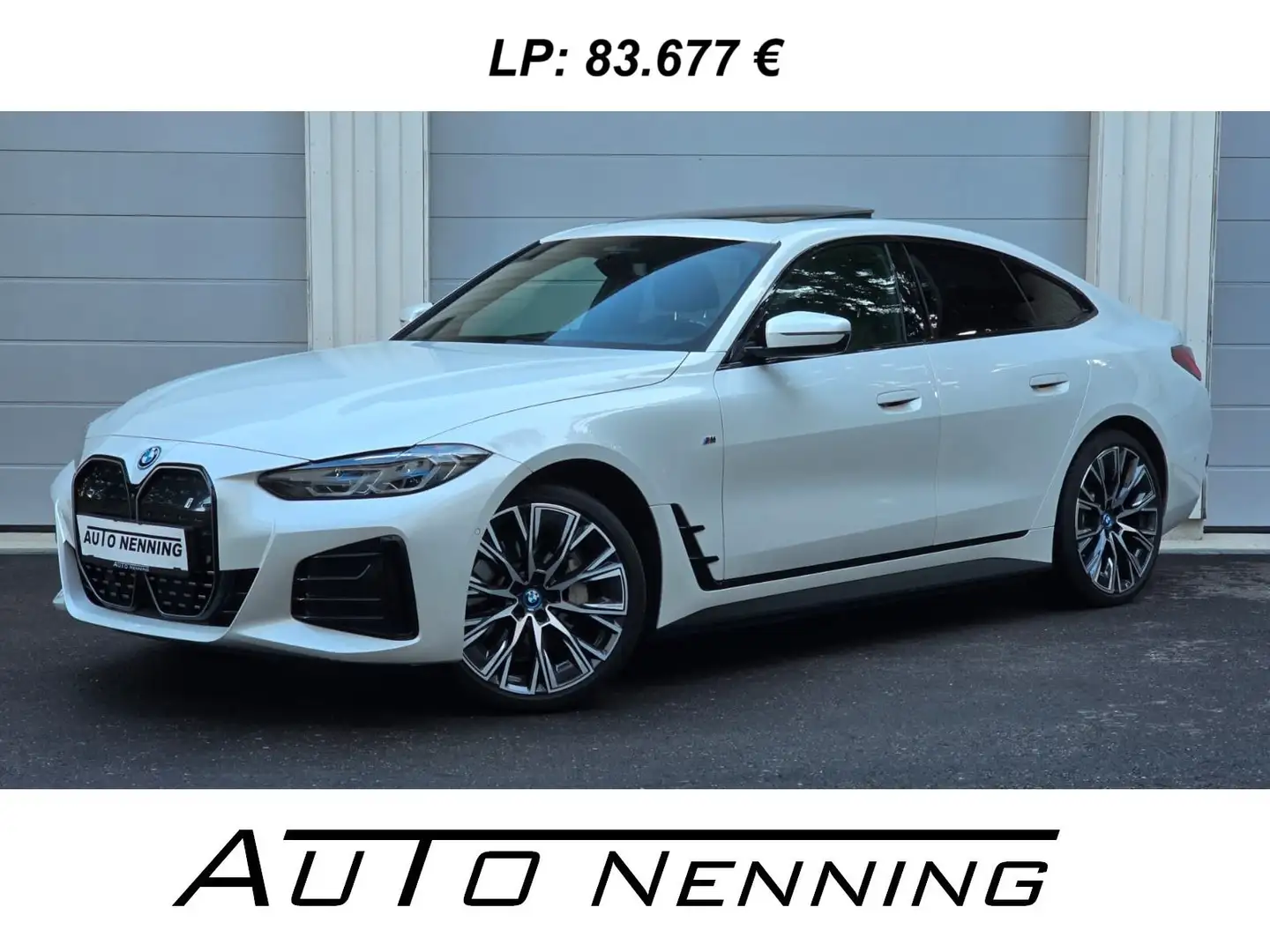 BMW i4 Gran Coupe 35 eDrive M Sport AHK 20" 360° HK Weiß - 1