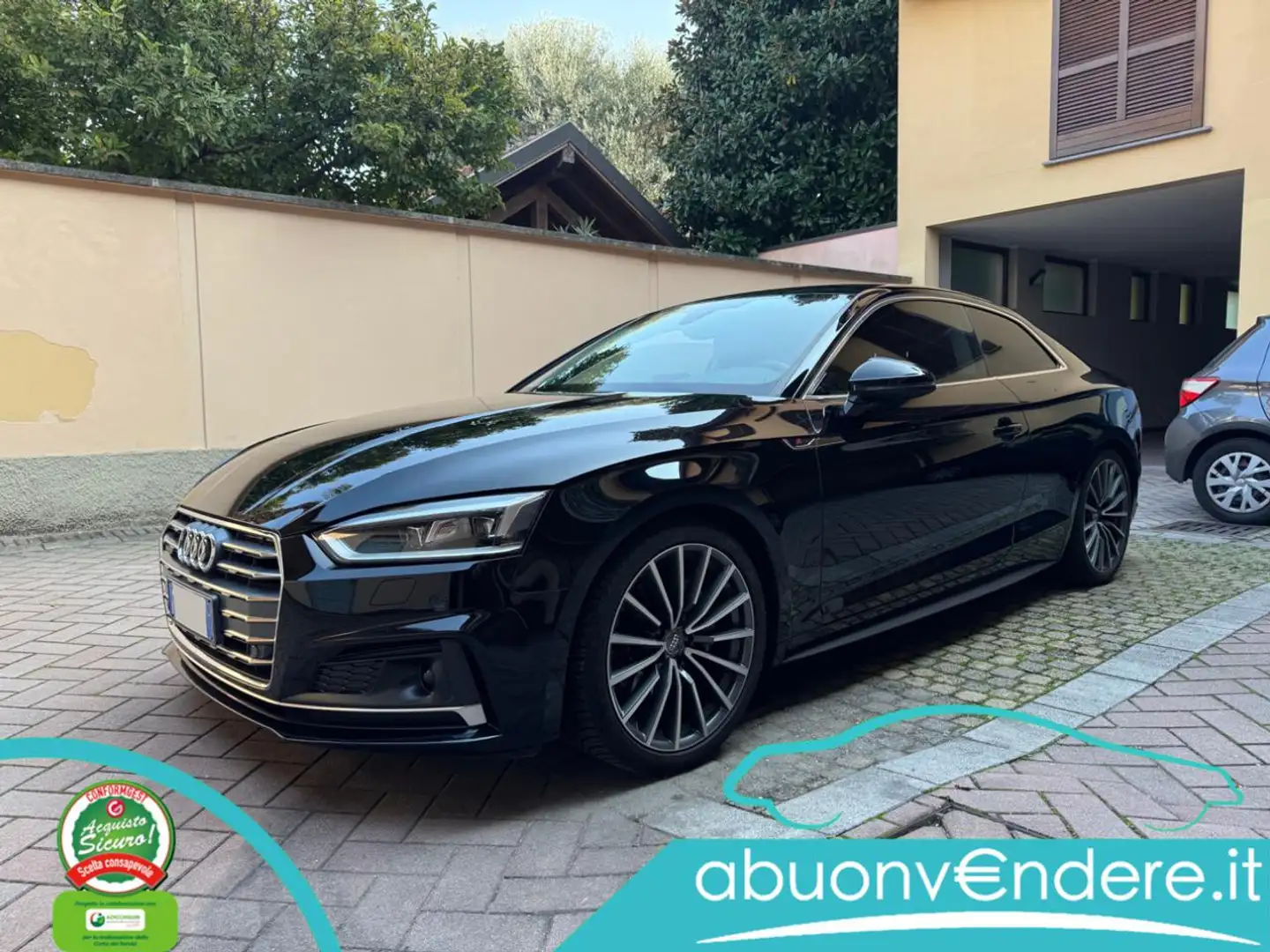 Audi A5 40 TDI quattro Stronic Business Sport UNICO PROPR. Nero - 1