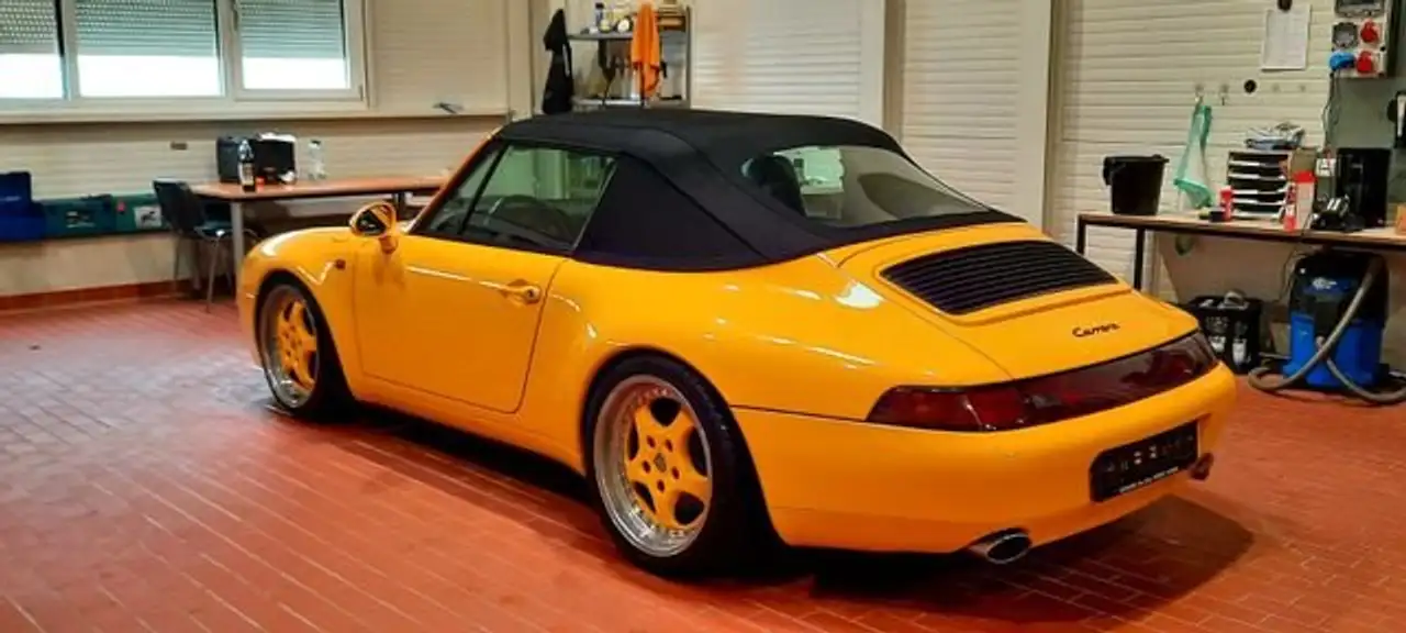 Porsche Carrera Cabrio 993 Automatik H-Zulassung, foto 1