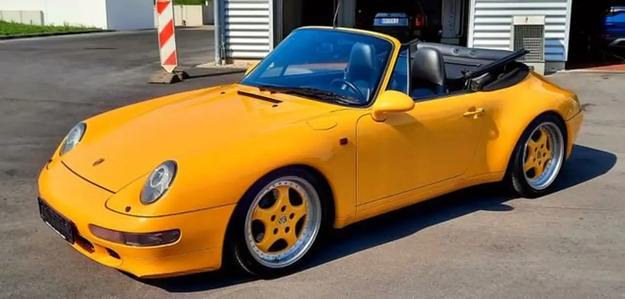 Porsche Carrera Cabrio 993 Automatik H-Zulassung, foto 2