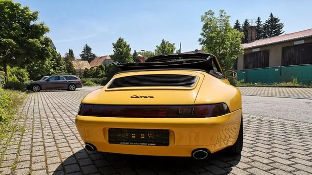 Porsche Carrera Cabrio 993 Automatik H-Zulassung, foto 3