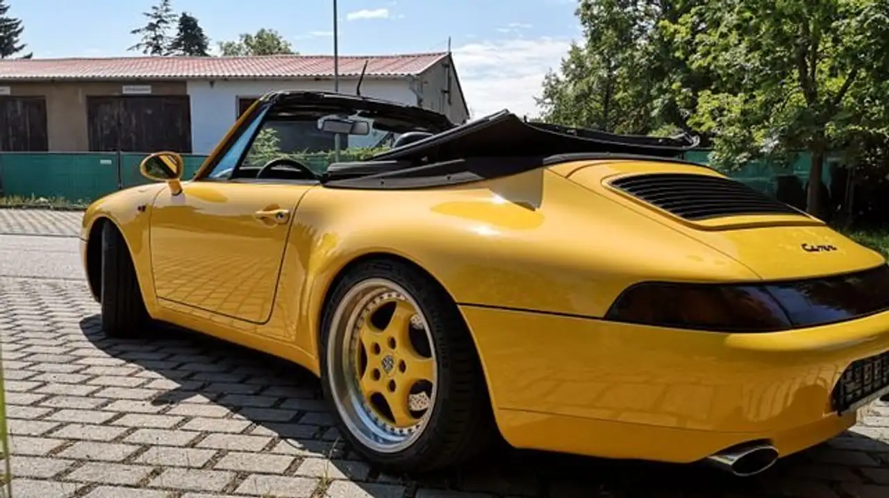 Porsche Carrera Cabrio 993 Automatik H-Zulassung, foto 4
