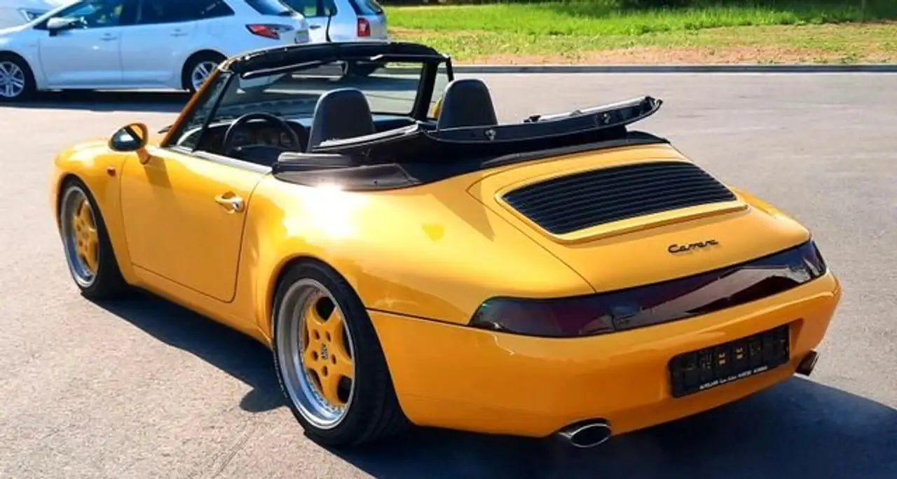 Porsche Carrera Cabrio 993 Automatik H-Zulassung, foto 8