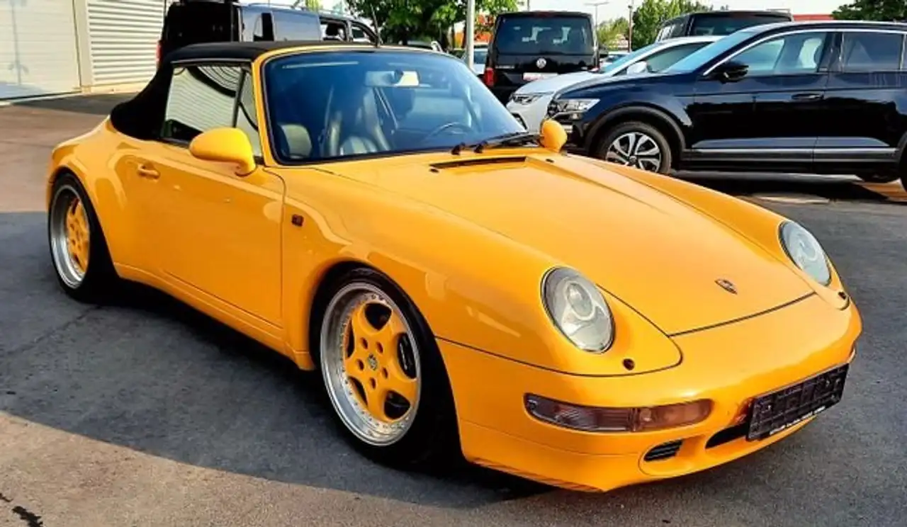 Porsche Carrera Cabrio 993 Automatik H-Zulassung, foto 12