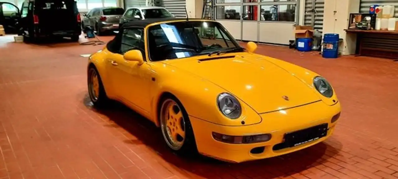 Porsche Carrera Cabrio 993 Automatik H-Zulassung, foto 10