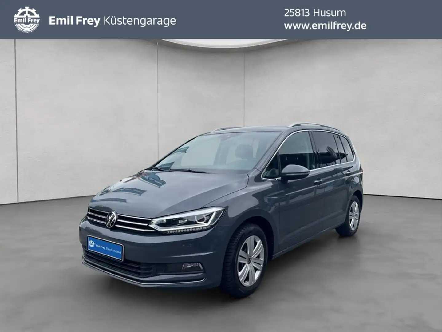 Volkswagen Touran 1.5 TSI DSG Highline Grau - 1