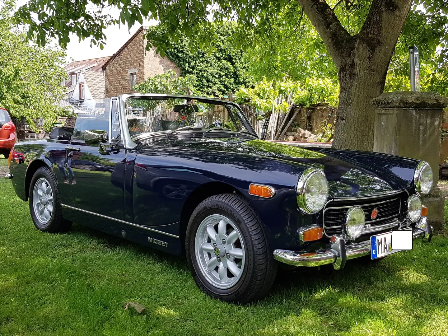 MG Midget Bleu - 1