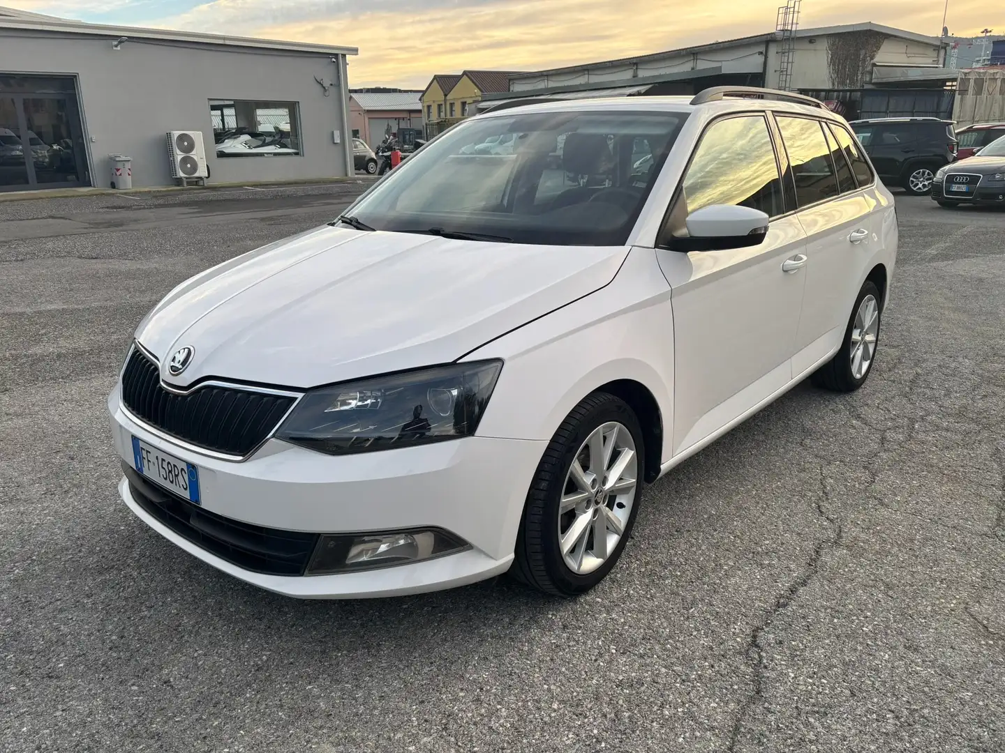 Skoda Fabia Fabia III 2015 Wagon Wagon 1.4 tdi Style 90cv dsg Bianco - 1