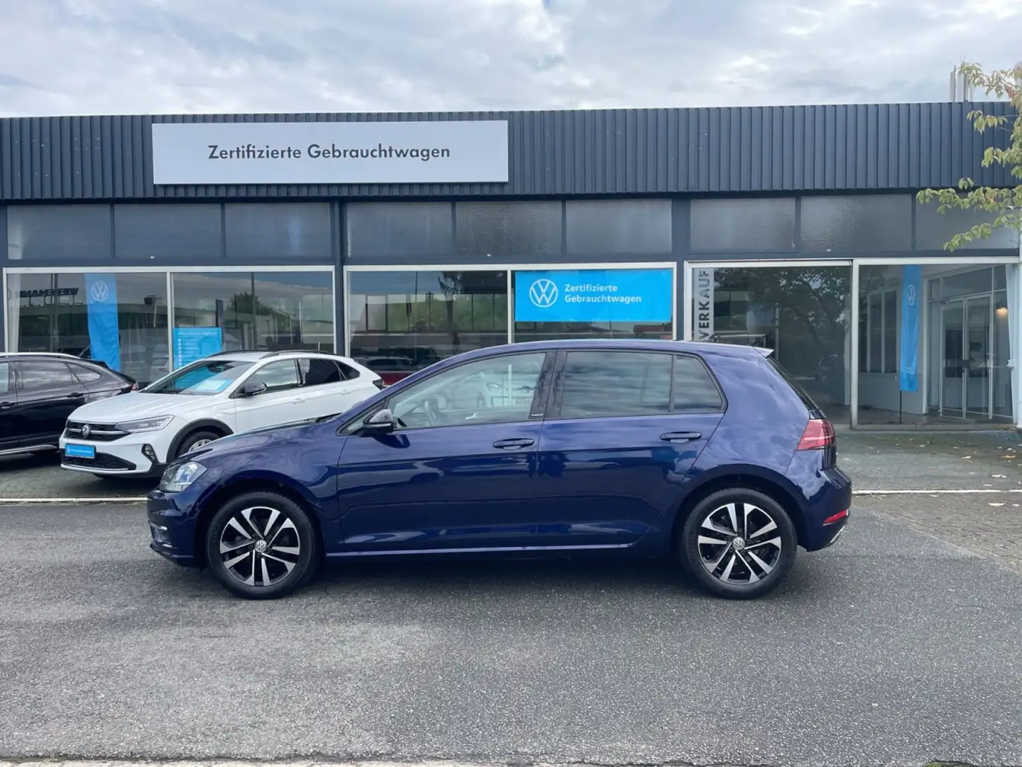 Volkswagen Golf VII 1.0 TSI IQ/ACC/Pano/ActiveInfo/Navi Klima Azul - 2