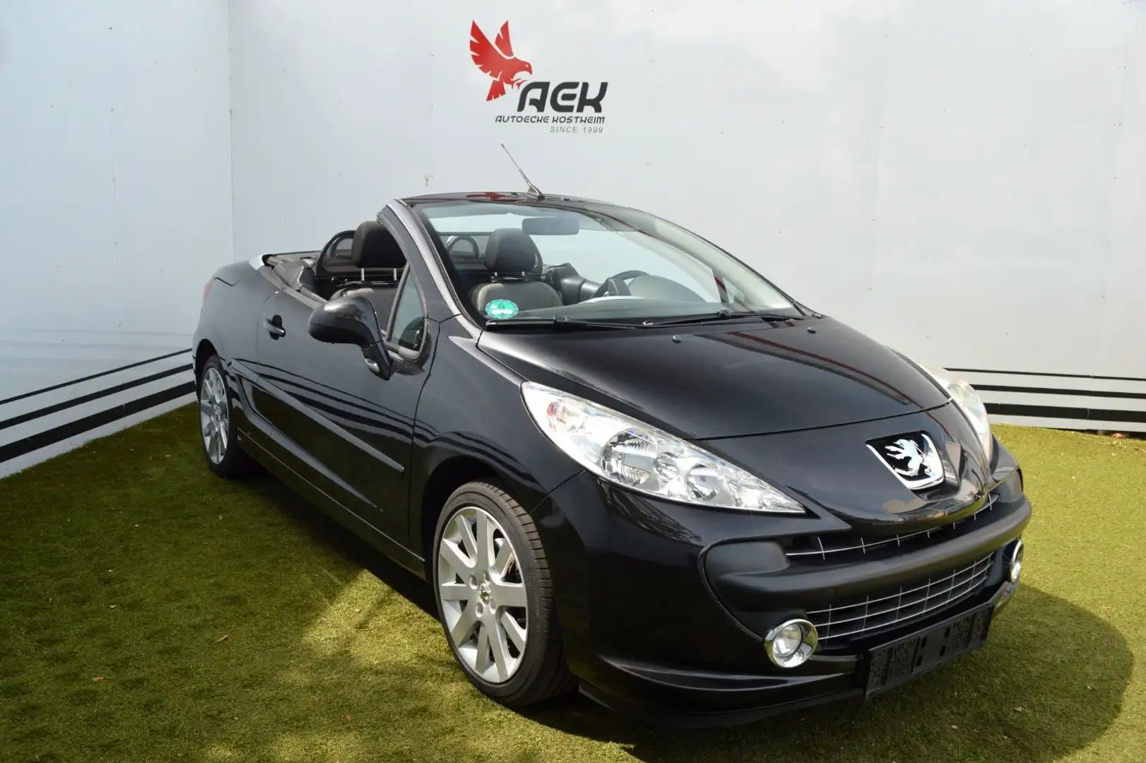 Peugeot 207 CC Cabrio-Coupe Sport 1.HD!+Peugeot S-Heft! Noir - 2